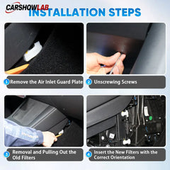 HEPA Cabin Air Filter for Tesla Model Y 2020-2024 | Activated Carbon Kit - Tesla Interior Accessories > Air Filter