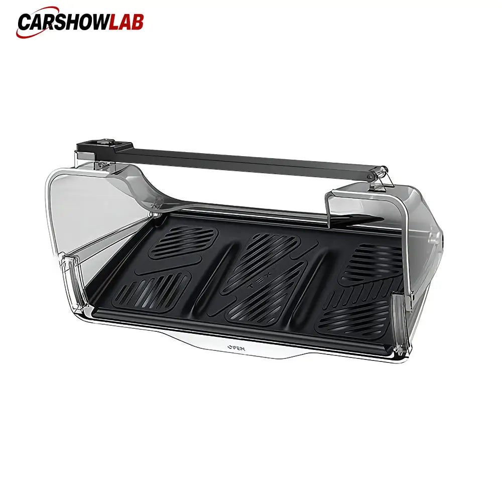 Hidden Center Screen Storage Box for Tesla Model 3 Y | Lower Console Organizer - Tesla Interior Accessories > Center