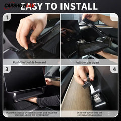 Hidden Center Screen Storage Box for Tesla Model 3 Y | Lower Console Organizer - Tesla Interior Accessories > Center