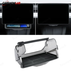 Hidden Center Screen Storage Box for Tesla Model 3 Y | Lower Console Organizer - Tesla Interior Accessories > Center