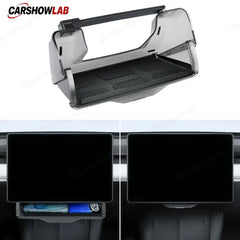 Hidden Center Screen Storage Box for Tesla Model 3 Y | Lower Console Organizer - Tesla Interior Accessories > Center