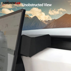 Hidden Storage Organizer for Tesla Cybertruck Behind Screen Console (Set of 2) - Tesla Interior Accessories > Dashboard