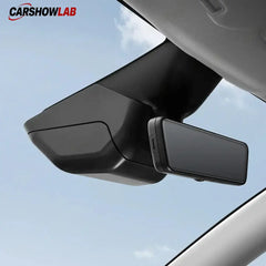 Hidden Sunglasses Case for Tesla Model Y 2025+ Juniper | Overhead Storage - Model Y Juniper 2025+ - Tesla Interior