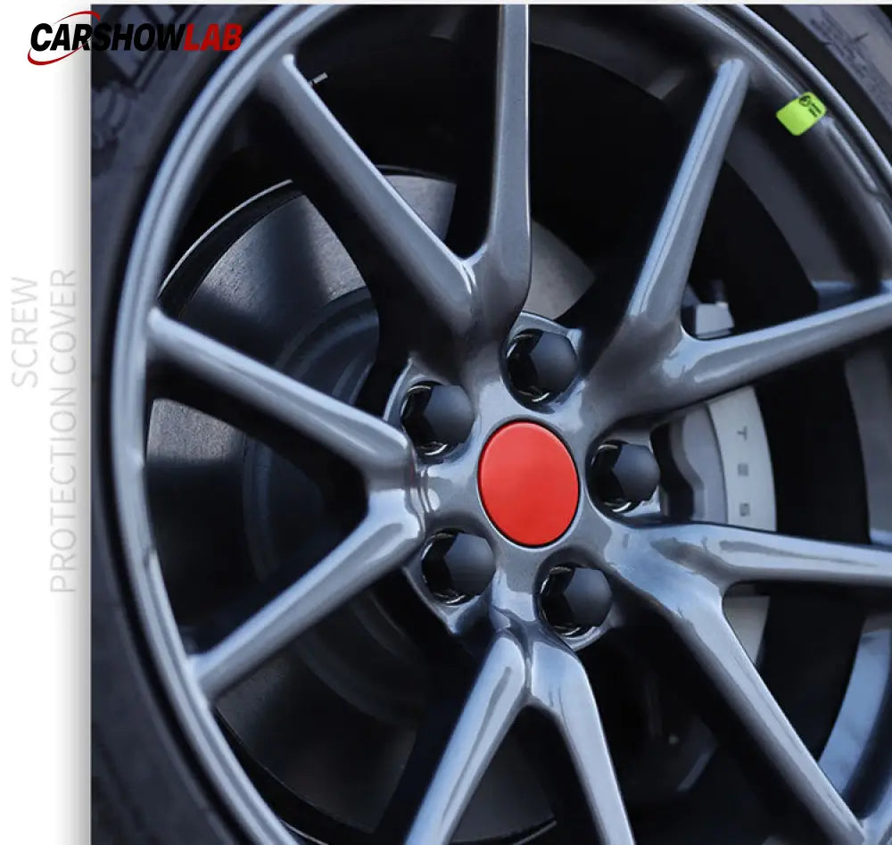 Lug Nut Caps for Tesla Model 3 & Model Y | 2024 Wheel Accessory Set - Tesla Exterior Accessories > Wheel > Wheel Cap Kit