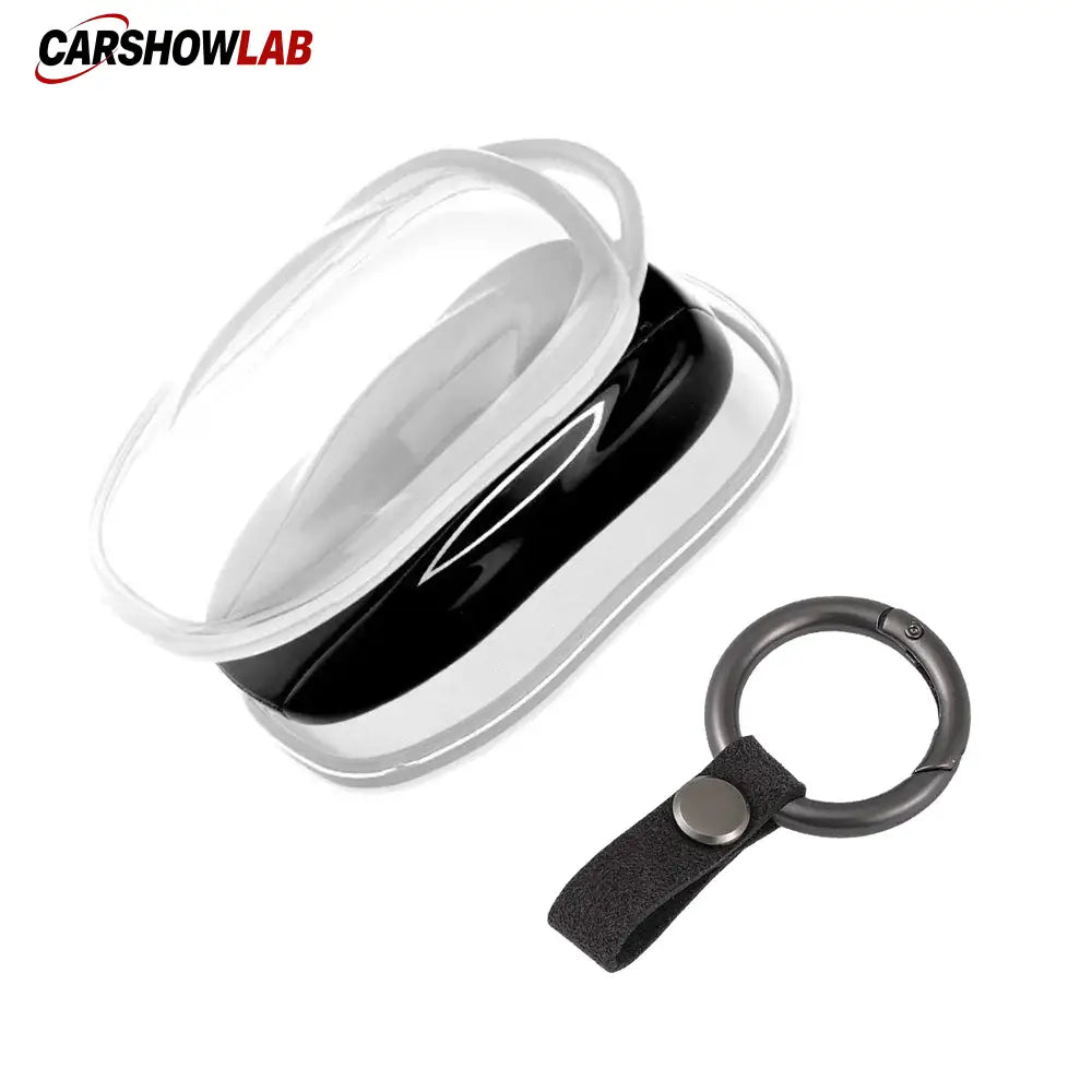 Luxury Tesla Key Fob Protector - Zinc Alloy & Leather for Model 3 Y S X - Tesla Exterior Accessories > Remote Key Cover