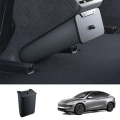 Magnetic Rear Seat Organizer & Trash Can for Tesla Model Y Juniper 2025+ - Tesla Interior Accessories > Seat >