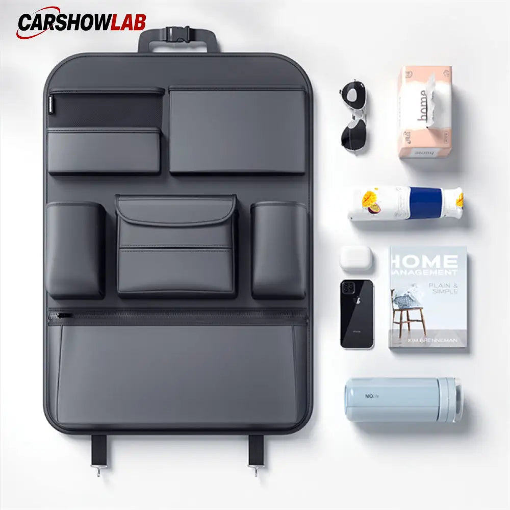 Multi-Functional Tesla Car Seat Back Storage Bag & Organizer - Model 3 Y S X - S1 - Tesla Interior Accessories > Seat >