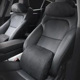 Premium Alcantara Tesla Neck & Back Support - Memory Foam Pillow for Model 3/Y - Tesla Interior Accessories > Seat >