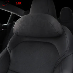 Premium Alcantara Tesla Neck & Back Support - Memory Foam Pillow for Model 3/Y - Tesla Interior Accessories > Seat >