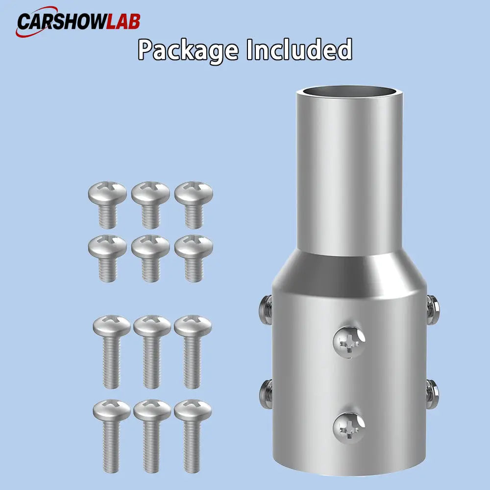 Snap-On Starlink V2 Pipe Adapter - Heavy Duty Aluminum Mount for J-Pipes - Tesla Exterior Accessories > Starlink