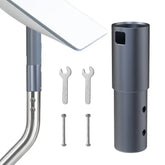 Starlink Gen 2 Pipe Mount Adapter - Aluminum J-Pole Bracket for V2 Satellite - Tesla Exterior Accessories > Starlink
