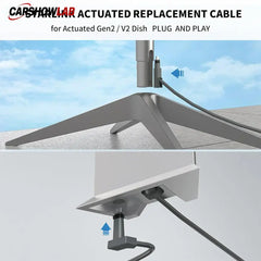 Starlink Gen 2 Replacement Cable - High-Speed Weatherproof Extension Wire - Tesla Exterior Accessories > Starlink