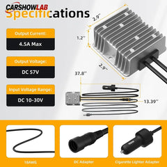 Starlink Gen 3 12V/24V to 57V Power Supply - DC Converter for Off-Grid & RV - Tesla Exterior Accessories > Starlink