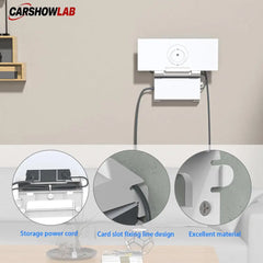 Starlink Gen 3 Router Wall Mount - Integrated Power Supply Bracket for UTR-32 - Tesla Interior Accessories > Starlink