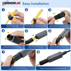 Starlink Mini 150W Gigabit PoE Injector - 12V/24V DC to 48V Power Adapter - Tesla Exterior Accessories > Starlink