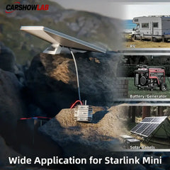 Starlink Mini 30V Power Supply - 12V/24V DC Step Up Boost Converter for RV Marine - Tesla Exterior Accessories >