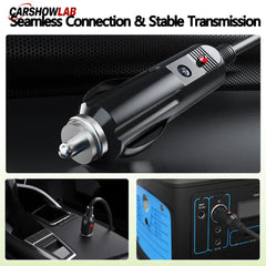 Starlink Mini DC Power Cable 10ft - 12V/24V Car Charger with On/Off Switch - Tesla Interior Accessories > Starlink
