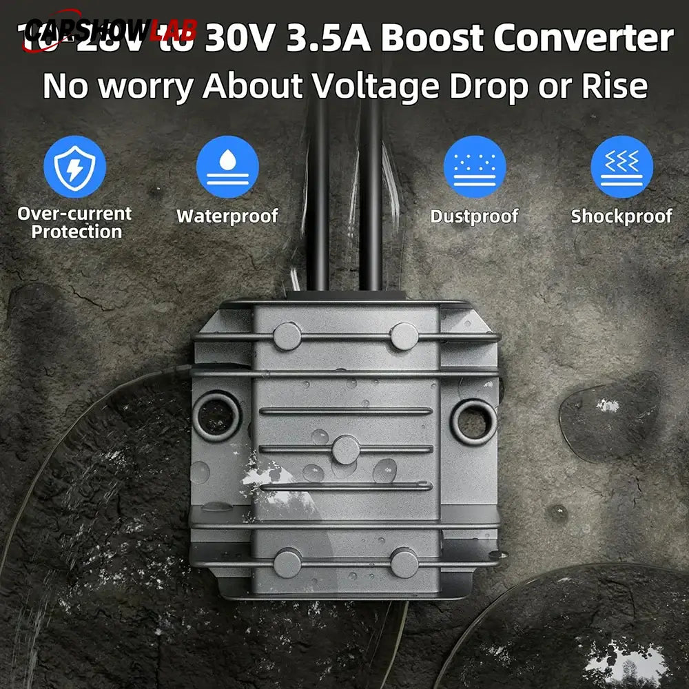 Starlink Mini DC Power Cable - 12V to 30V Step Up Converter & Anderson Connector - Tesla Exterior Accessories > Starlink