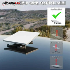 Starlink Mini Magnetic Mount for RV & Car - Heavy Duty No-Drill Roof Holder - Tesla Exterior Accessories > Starlink