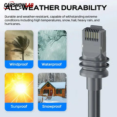 Starlink Mini to RJ45 Cable - Weatherproof Cat6A Ethernet for RV & Travel - Tesla Exterior Accessories > Starlink