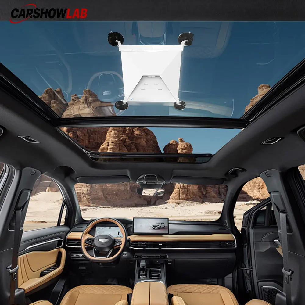 Starlink Mini Vehicle Mount | Heavy Duty Magnetic Roof & Window Suction Base - Tesla Interior Accessories > Starlink