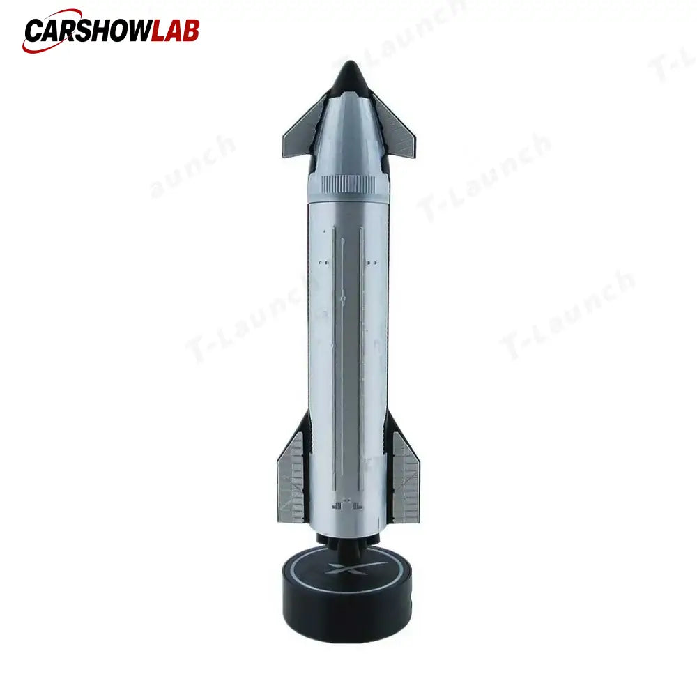 Starship Rocket Humidifier - LED Flame Mist SpaceX Decor & Gift 1:200 Scale - Tesla Interior Accessories > Rocket Model