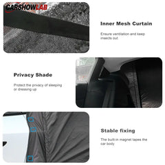 SUV Trunk Tent for Tesla Model Y | Waterproof Outdoor Camping Awning & Sunshade - Tesla Exterior Accessories > Camping