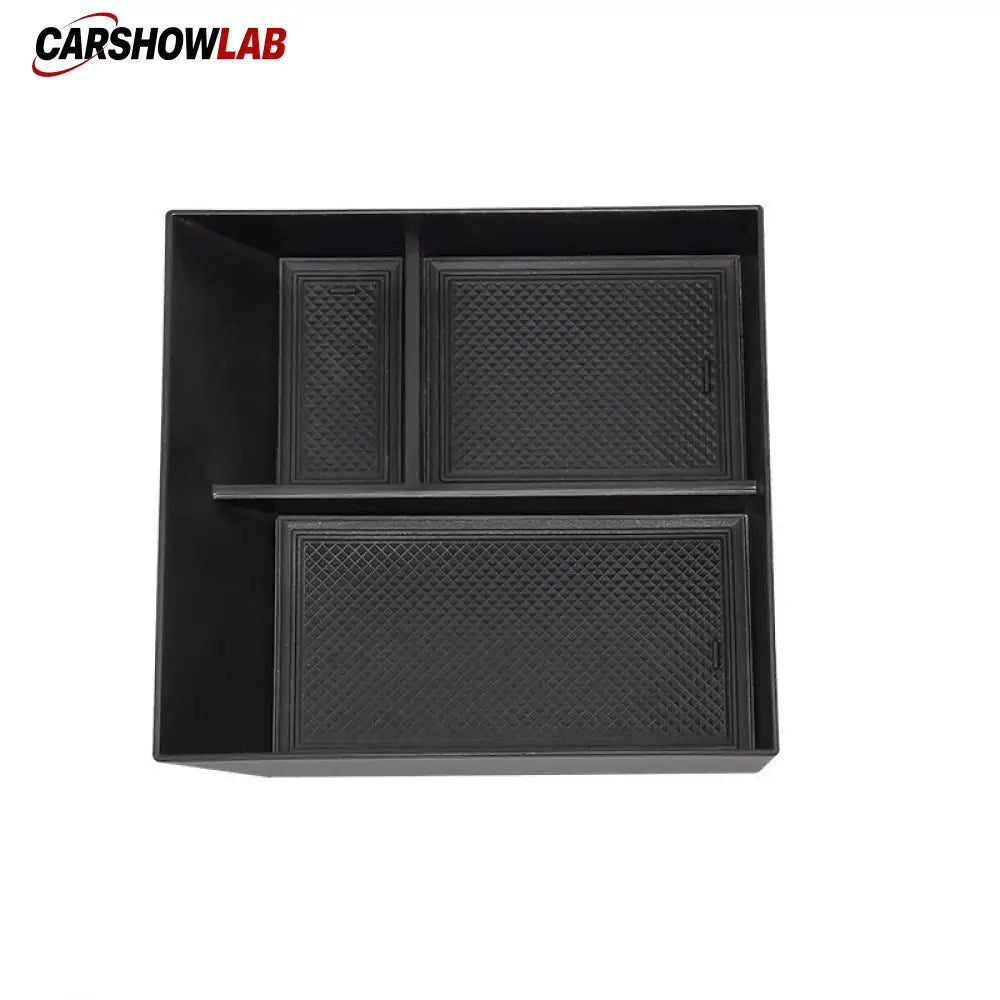 Tesla Cybertruck Center Console Organizer - Lower Armrest Storage Box ABS - Tesla Interior Accessories > Center Console