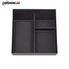 Tesla Cybertruck Center Console Organizer - Lower Armrest Storage Box ABS - Tesla Interior Accessories > Center Console