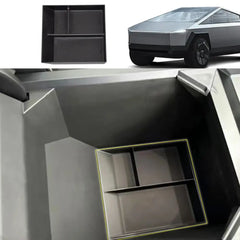 Tesla Cybertruck Center Console Organizer - Lower Armrest Storage Box ABS - Tesla Interior Accessories > Center Console