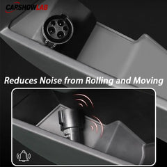Tesla Cybertruck J1772 Adapter Storage Dock - Waterproof TPE Door Mount - Tesla Interior Accessories > Doors > Organizer