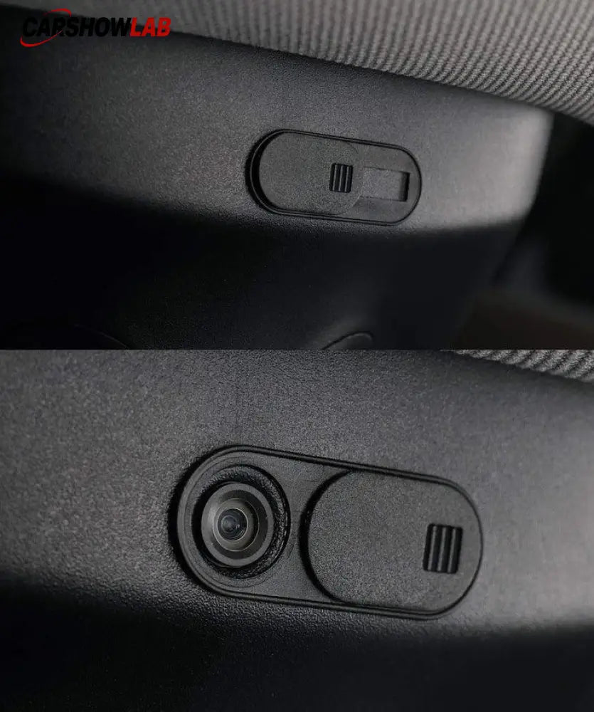 Tesla Interior Camera Privacy Shield for Model 3/Y - ABS Slider Cover - Tesla Interior Accessories > Cabin Cam Cover