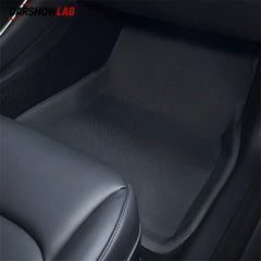 Tesla Model 3 All-Weather Floor Mats 2021-2023 - Custom XPE Interior Liners - Tesla Interior Accessories > Floor Mat