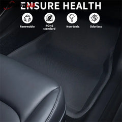 Tesla Model 3 All-Weather Floor Mats 2021-2023 - Custom XPE Interior Liners - Tesla Interior Accessories > Floor Mat