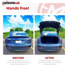 Tesla Model 3 Automatic Trunk Lift Struts 2017-2023 | 2-Piece Power Upgrade - Tesla Interior Accessories > Frunk Trunk