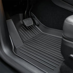 Tesla Model 3 Floor Mats 2021-2023 | Custom Fit All-Weather TPE Interior Set - Tesla Interior Accessories > Frunk Trunk