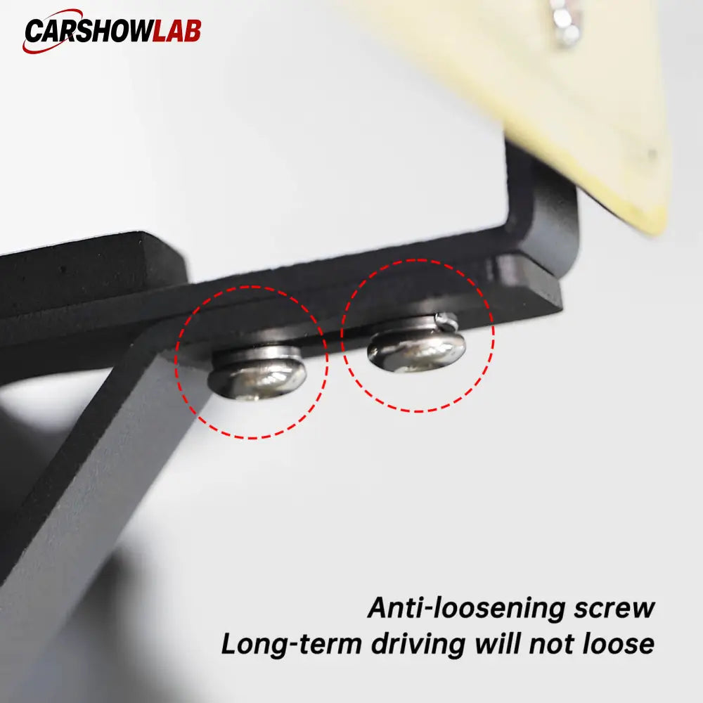 Tesla Model 3/Y Adjustable No Drill Front License Plate Holder - Aluminum - Tesla Exterior Accessories > Exterior Wrap