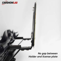 Tesla Model 3/Y Adjustable No Drill Front License Plate Holder - Aluminum - Tesla Exterior Accessories > Exterior Wrap