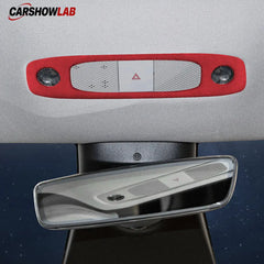 Tesla Model 3/Y Alcantara Reading Light Trim - Premium Interior Accessory - Tesla Interior Accessories > Reading Light