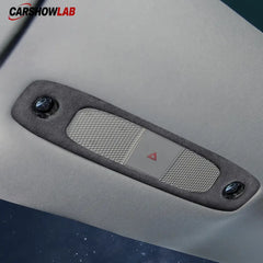 Tesla Model 3/Y Alcantara Reading Light Trim - Premium Interior Accessory - Tesla Interior Accessories > Reading Light