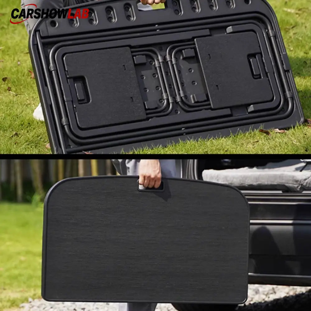 Tesla Model Y & 3 Travel Folding Table - Multi-Functional Trunk Storage Desk - Tesla Interior Accessories > Frunk Trunk