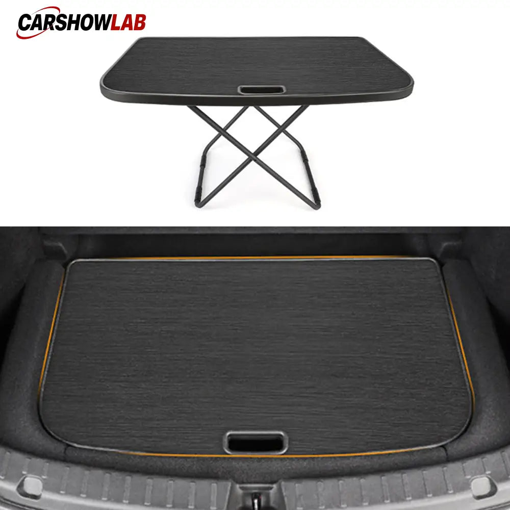 Tesla Model Y & 3 Travel Folding Table - Multi-Functional Trunk Storage Desk - Tesla Interior Accessories > Frunk Trunk