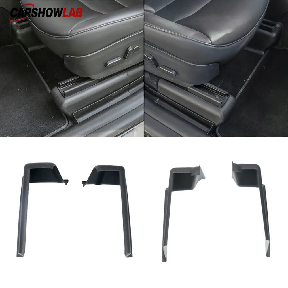 Under Seat Anti-Scratch Protector for Tesla Model Y 2020-2024 - No-Rattle ABS - Tesla Interior Accessories > Seat >