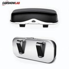 Universal Car Sun Visor Glasses Box - One-Hand Access Sunglasses Storage Case - Tesla Interior Accessories > Interior