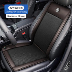 Ventilated Car Seat Cover - Instant Cooling 12V Breathable Pad for Tesla 3/Y - Tesla Interior Accessories > Seat >