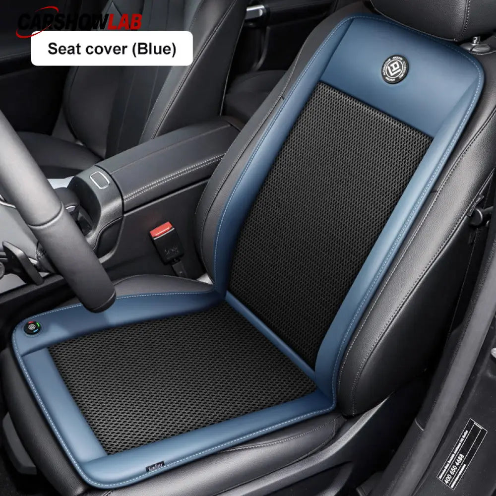 Ventilated Car Seat Cover - Instant Cooling 12V Breathable Pad for Tesla 3/Y - Tesla Interior Accessories > Seat >