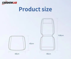 Ventilated Car Seat Cover - Instant Cooling 12V Breathable Pad for Tesla 3/Y - Tesla Interior Accessories > Seat >