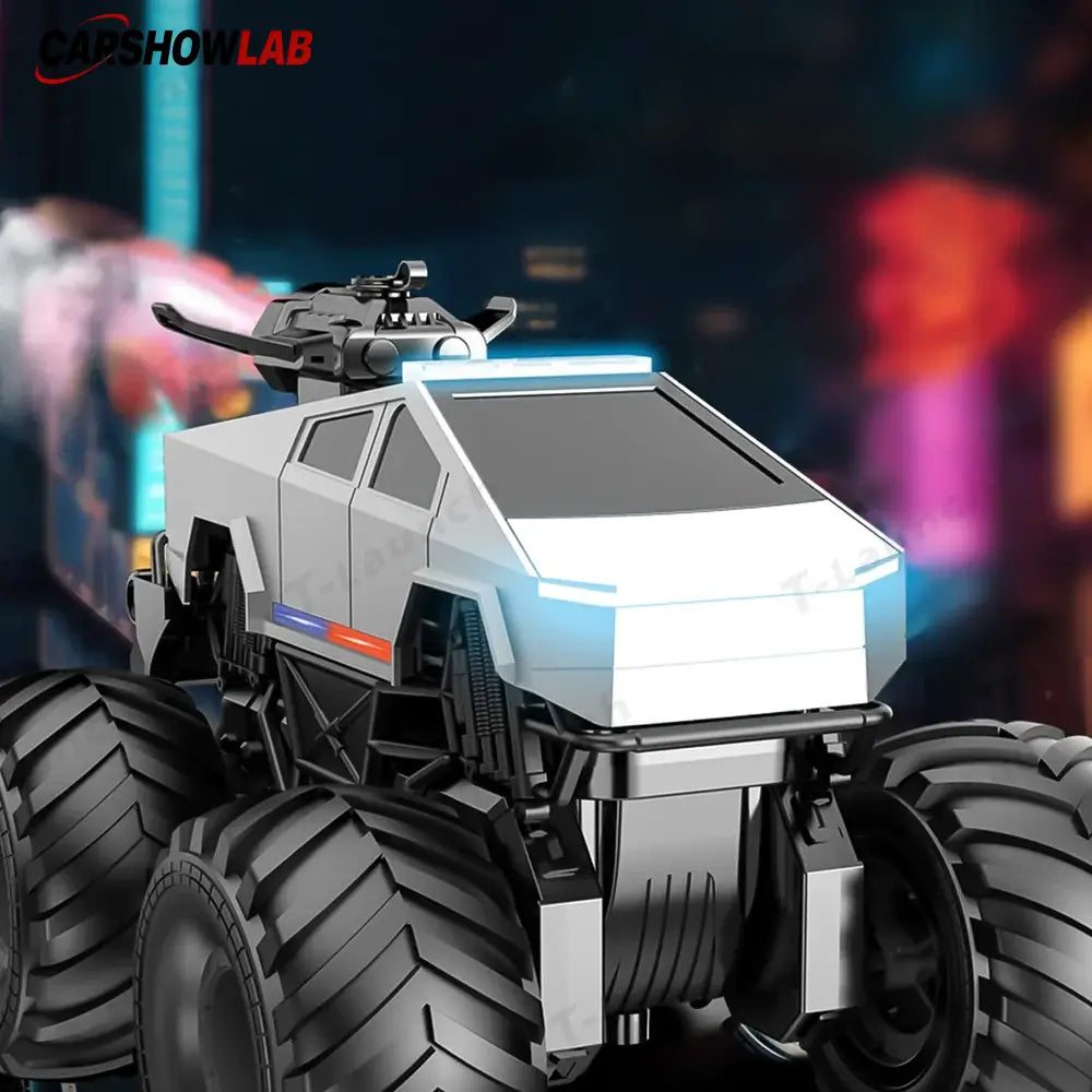 Waterproof Amphibious RC Truck - 4WD Cybertruck-Inspired Off-Road Toy Car - Tesla Exterior Accessories > Remote Car