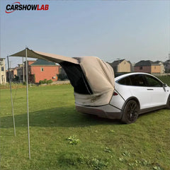 Waterproof Tailgate Awning for Tesla Model Y 3 S X - SUV Camping Tent Extension - Tesla Exterior Accessories > Camping