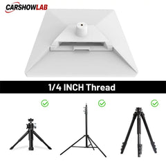 1/4 Inch Nut Bracket for Starlink Mini Dish - Universal Tripod Mount Adapter - Tesla Exterior Accessories > Starlink